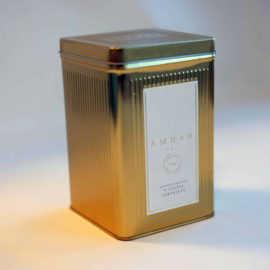Thee blik Ambar goud