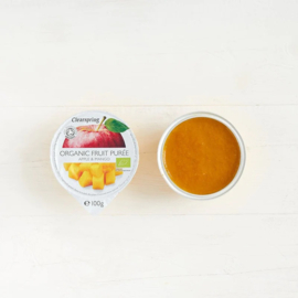 Biologische appel-mangomoes
