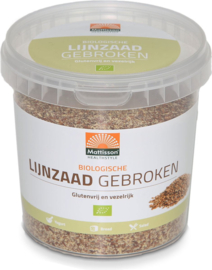 Gebroken lijnzaad biologisch 300 g