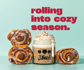 Overnight oats cinnamon roll