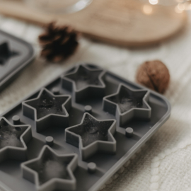 Siliconen ijsblokvormpjes sterren
