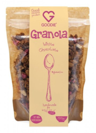 Granola met fruit en witte chocolade 300g