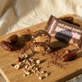 Treatfuls donkere chocoladereep brownie