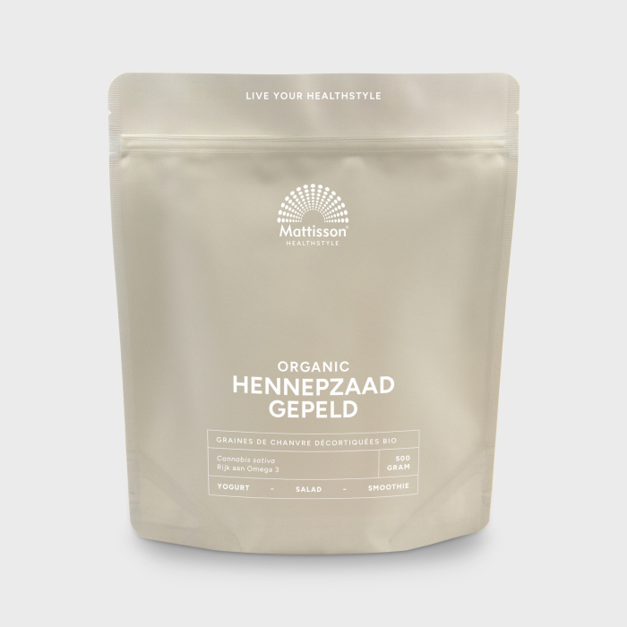 Biologisch hennepzaad 500 g