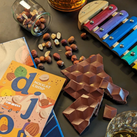 Dadelchocolade nougat crisp