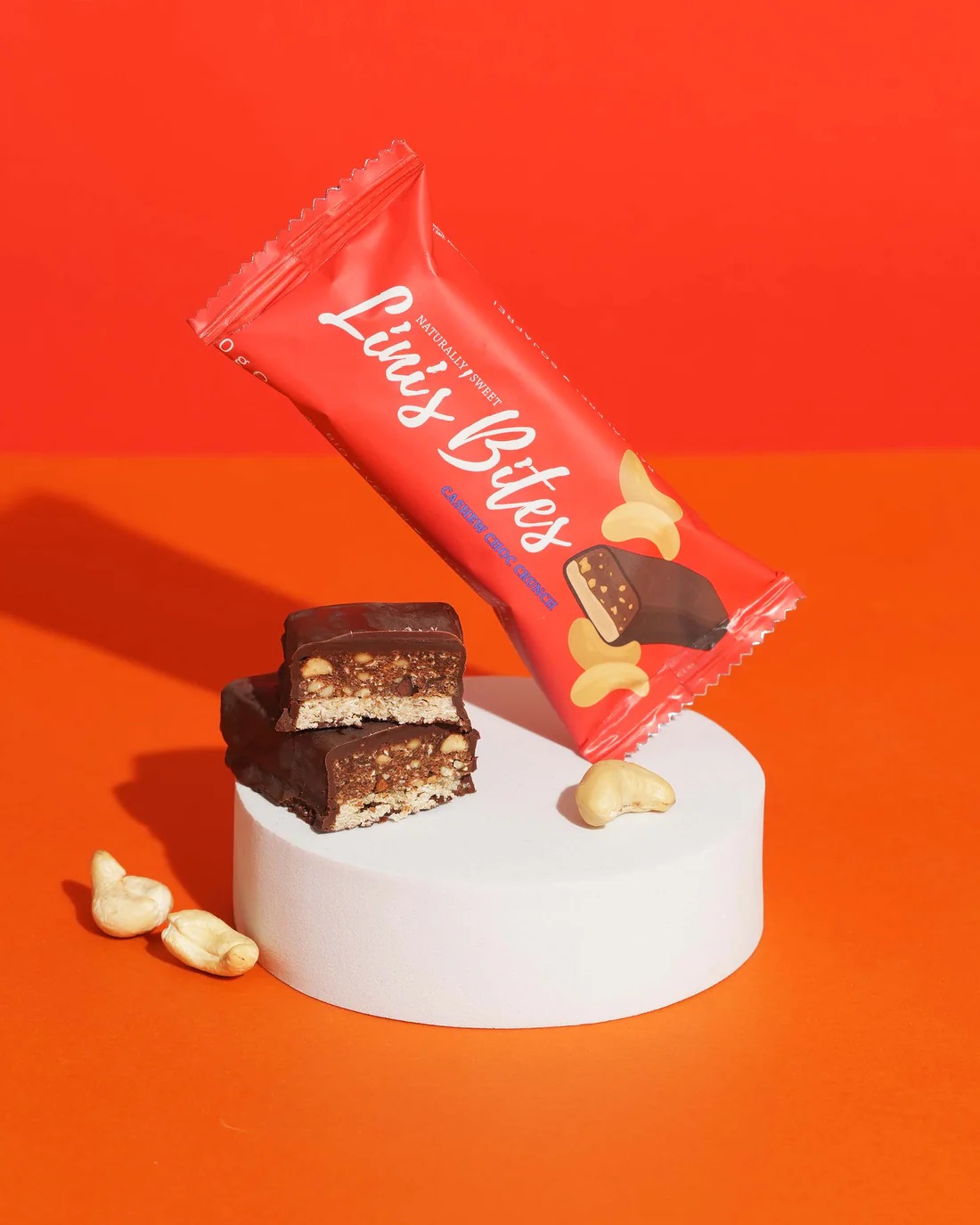 Linis bites cashew choc crunch