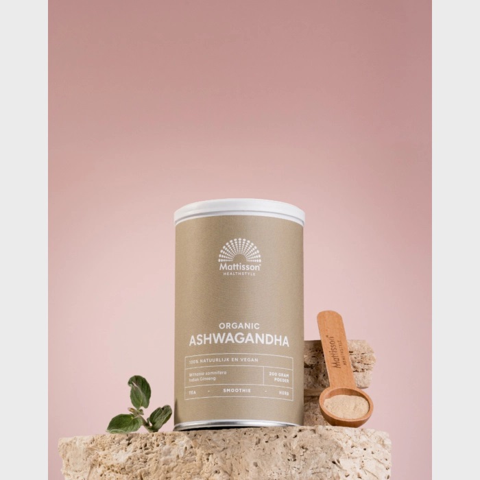 Biologische ashwagandha poeder