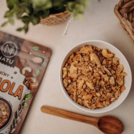Granola gezouten karamel 400 g
