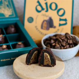 Dadelpralines espresso crunch