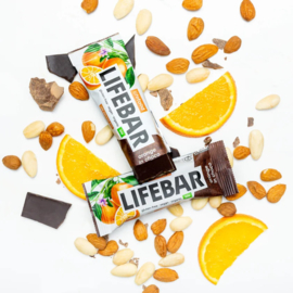 Lifebar in choco sinaasappel