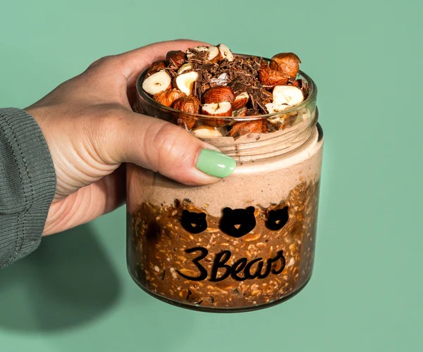 Overnight oats hazelnoot & cacao - LIMITED EDITION