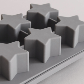 Siliconen ijsblokvormpjes sterren