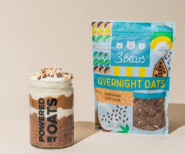 Overnight oats kokos-cacao
