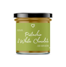 Pistachepasta met witte chocolade 140 g