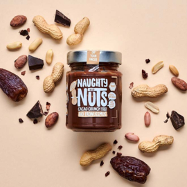 Naughty nuts pinda-cacao crunch 250 g