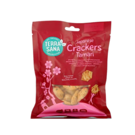 Japanse crackers met tamari