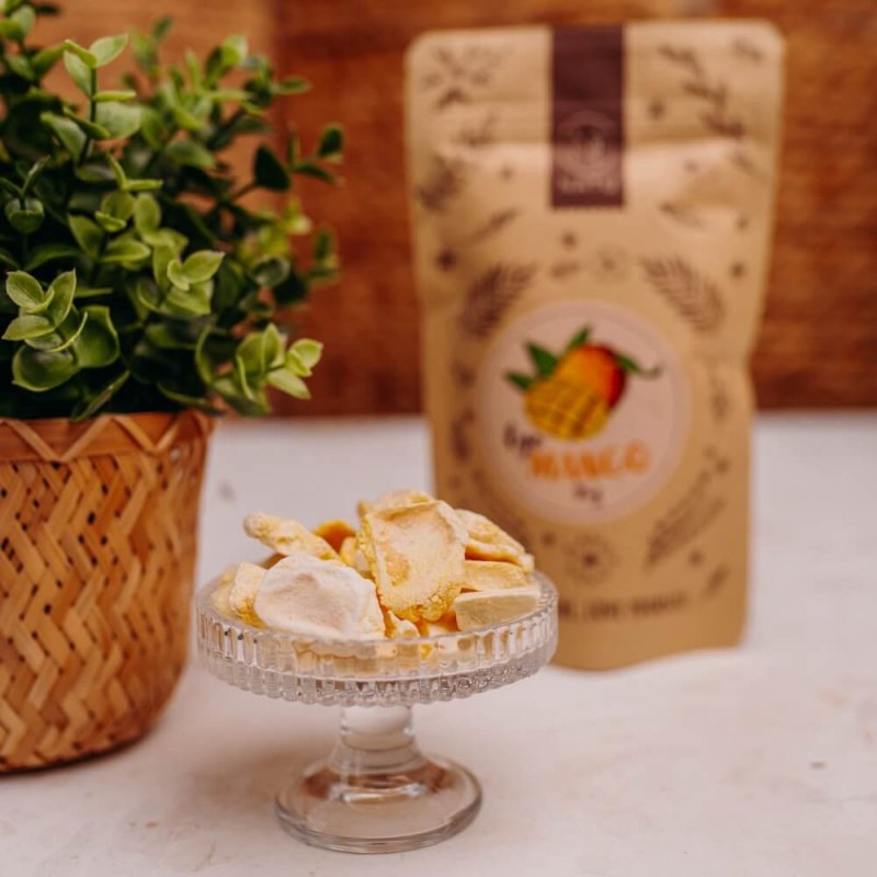 Gevriesdroogde mango 35 g