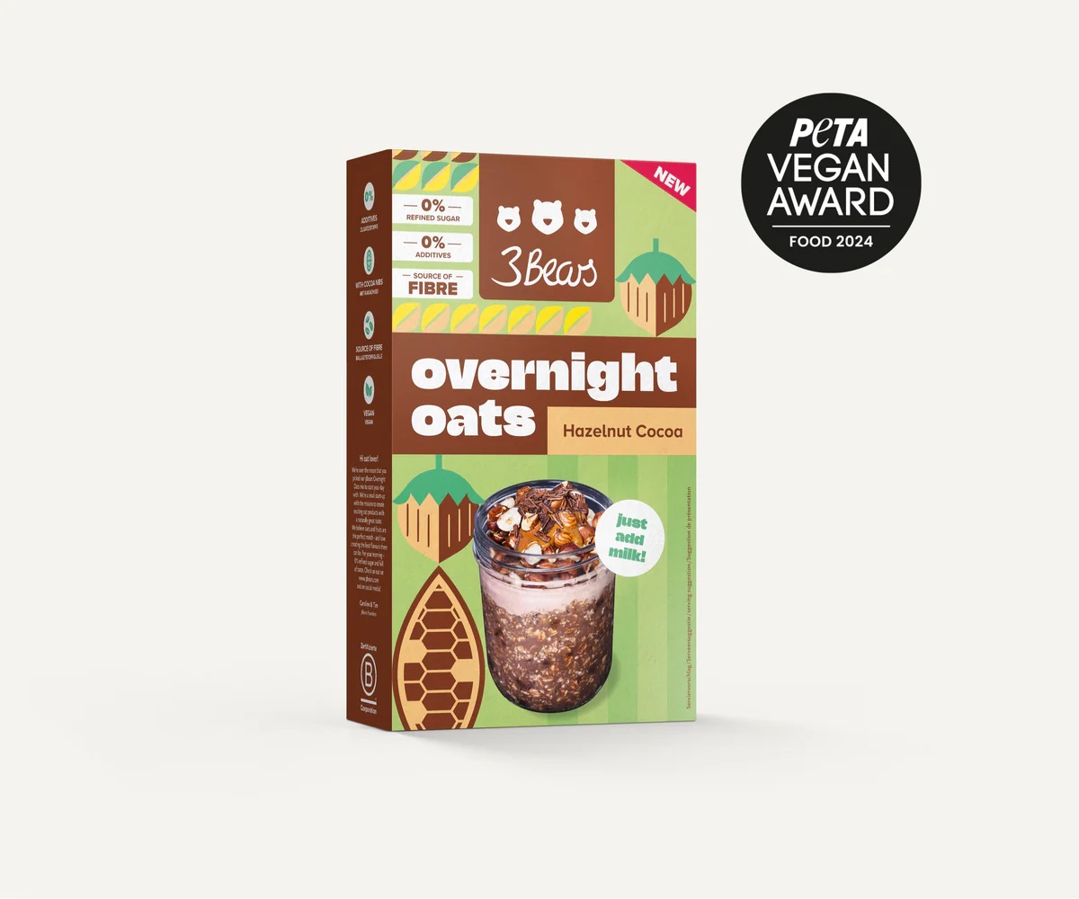 Overnight oats hazelnoot & cacao - LIMITED EDITION