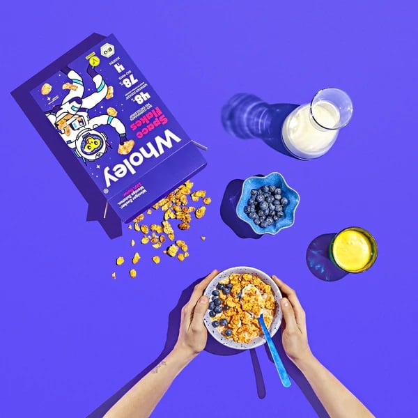 Ontbijtgranen space flakes