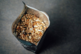 Low carb granola met veenbessen & vanille 350g
