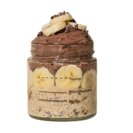 Glas voor overnight oats