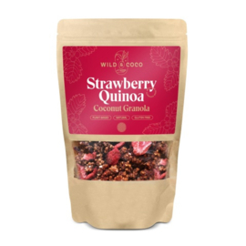 Quinoa granola met aardbeien 220g