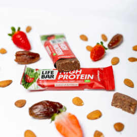 Lifebar proteïne reep aardbei