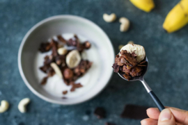 Keto granola met chocolade & banaan Powerlogy 350g