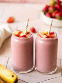 Boeddha bowl açai, banaan & aardbei