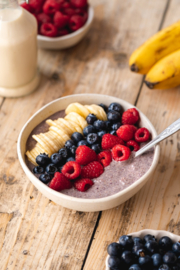 Boeddha bowl açai, banaan & aardbei