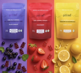 Getvuel melatonine, ashwagandha & valeriaan gummies