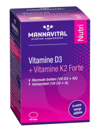 Vitamine D3 + Vitamine K2 Forte