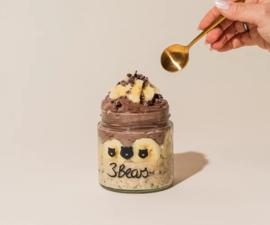 Overnight oats banana split