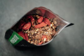 Low carb granola chocolade & aardbeien Powerlogy 350g