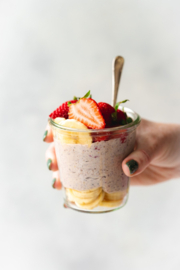 Boeddha bowl açai, banaan & aardbei