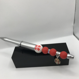 kerst beaded pen