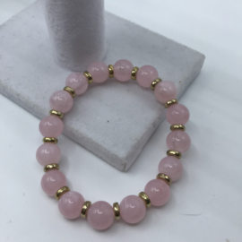 light pink acryl armband