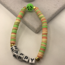 happy heishi armbanden
