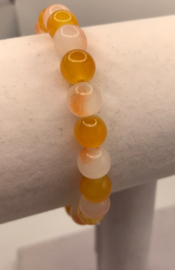 fruity mandarin glaskralen armband