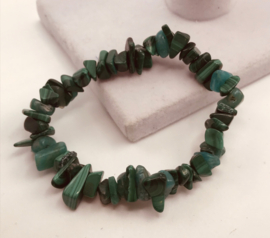malachiet armband 16 cm