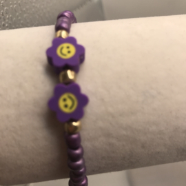 lavendel smiley flower