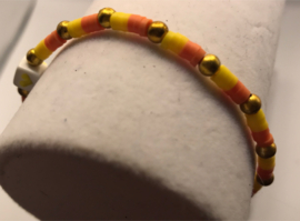 sunset heish armband 17 cm