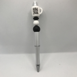 bekers met opdruk pen