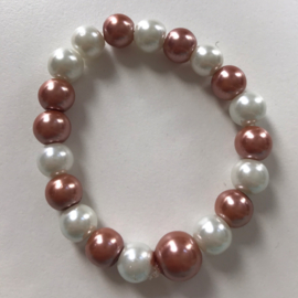 acryl parel armband 13-14 cm