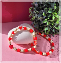 heishi beads armband