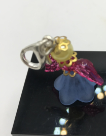 mini blauw met gele engel