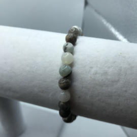 meerkleurige armband 17 cm