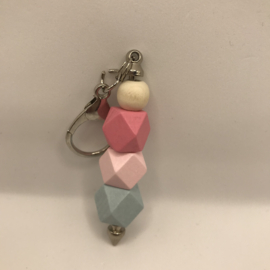 beaded  keychain