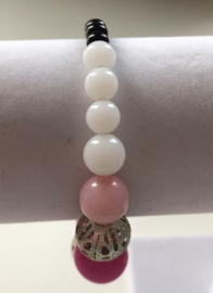 armband in 3 kleuren 17-18 cm