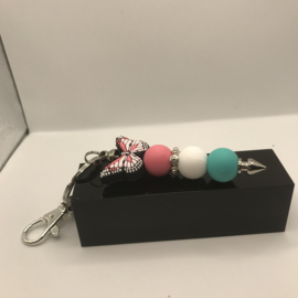 vlinder sleutelhanger